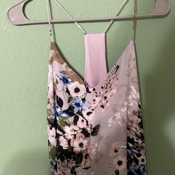 Floral blush pink summer dress - Picture 2 of 6